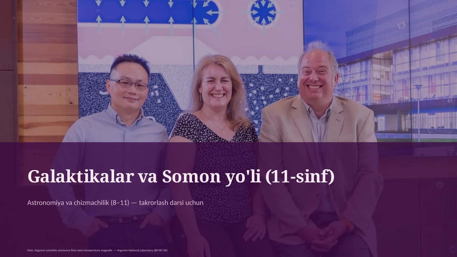 Galaktikalar va Somon yo'li (11-sinf) 1