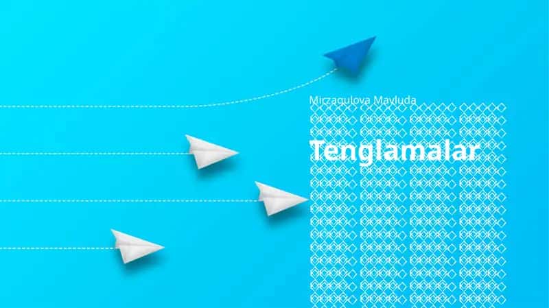 Tenglamalar 1