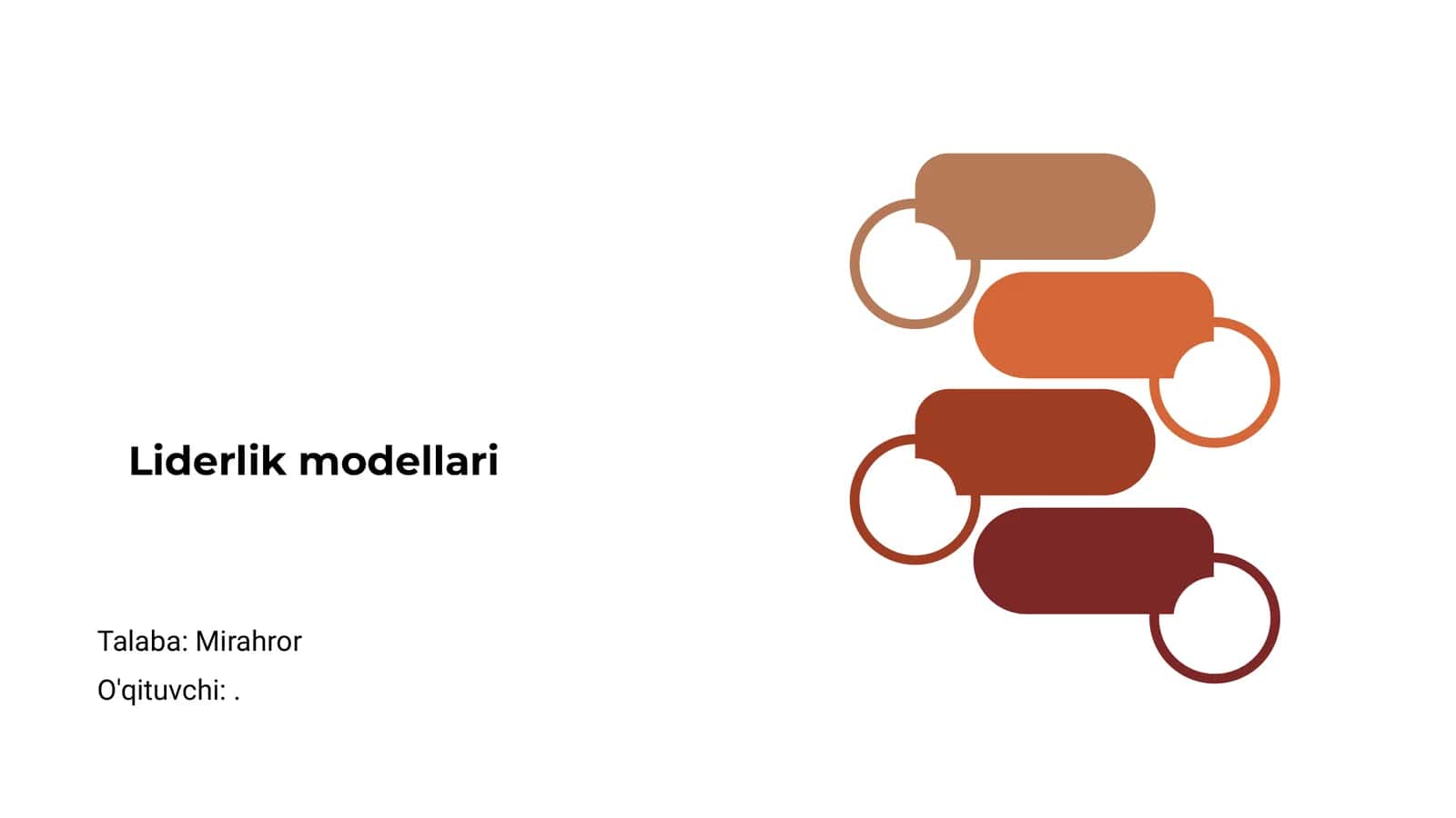 Liderlik modellari 1