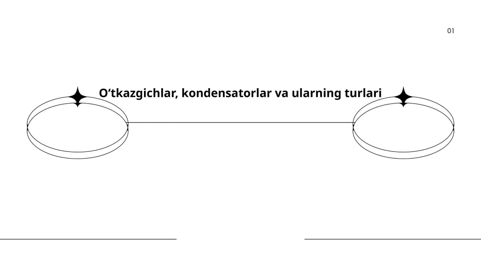 Oʻtkazgichlar, kondensatorlar va ularning turlari 1