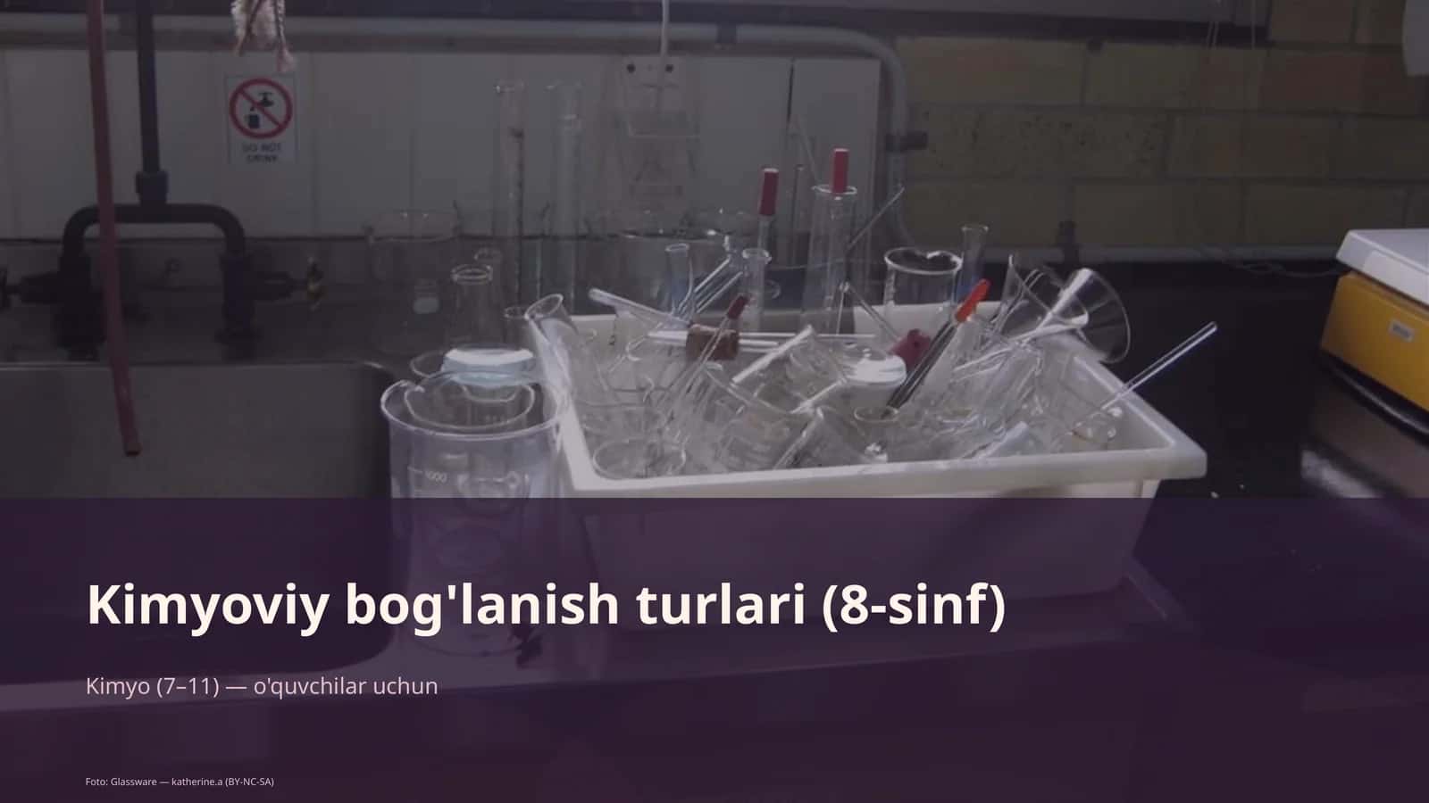Kimyoviy bog'lanish turlari (8-sinf) 1