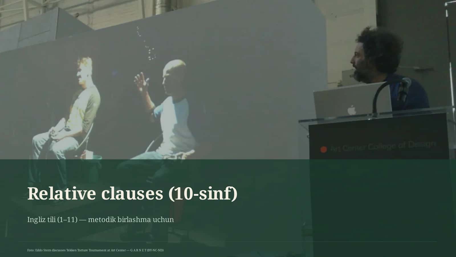 Relative clauses (10-sinf) 1
