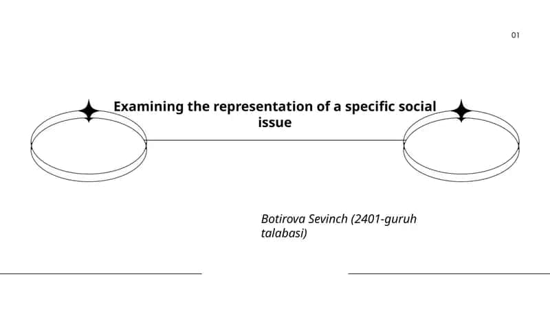 Examination of Social Issues in Media 1