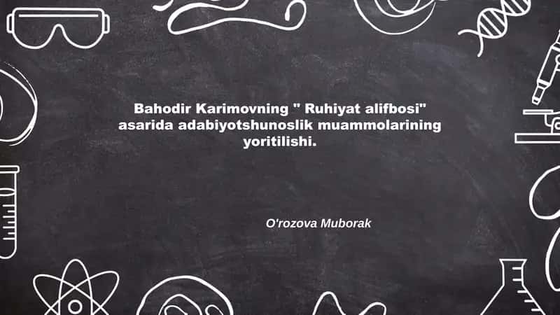 Ruhiyat alifbosi 1