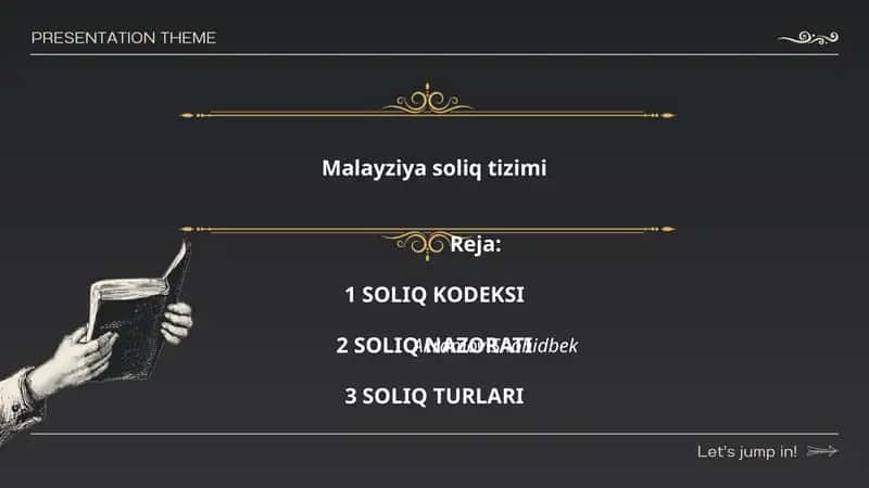 Malayziya soliq tizimi 1