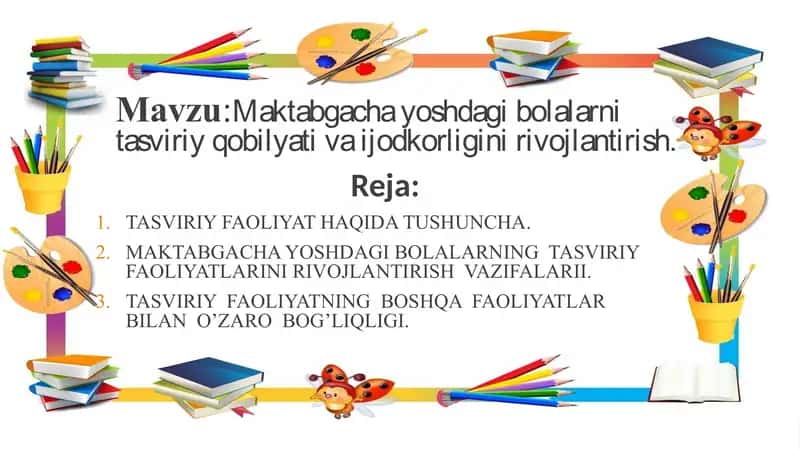 Tasviriy qobiliyat 1