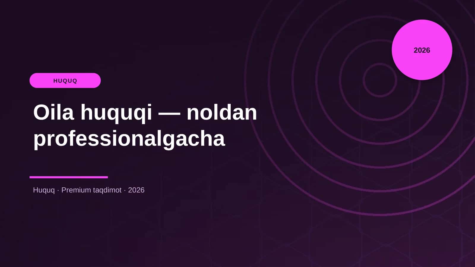 Huquq 1