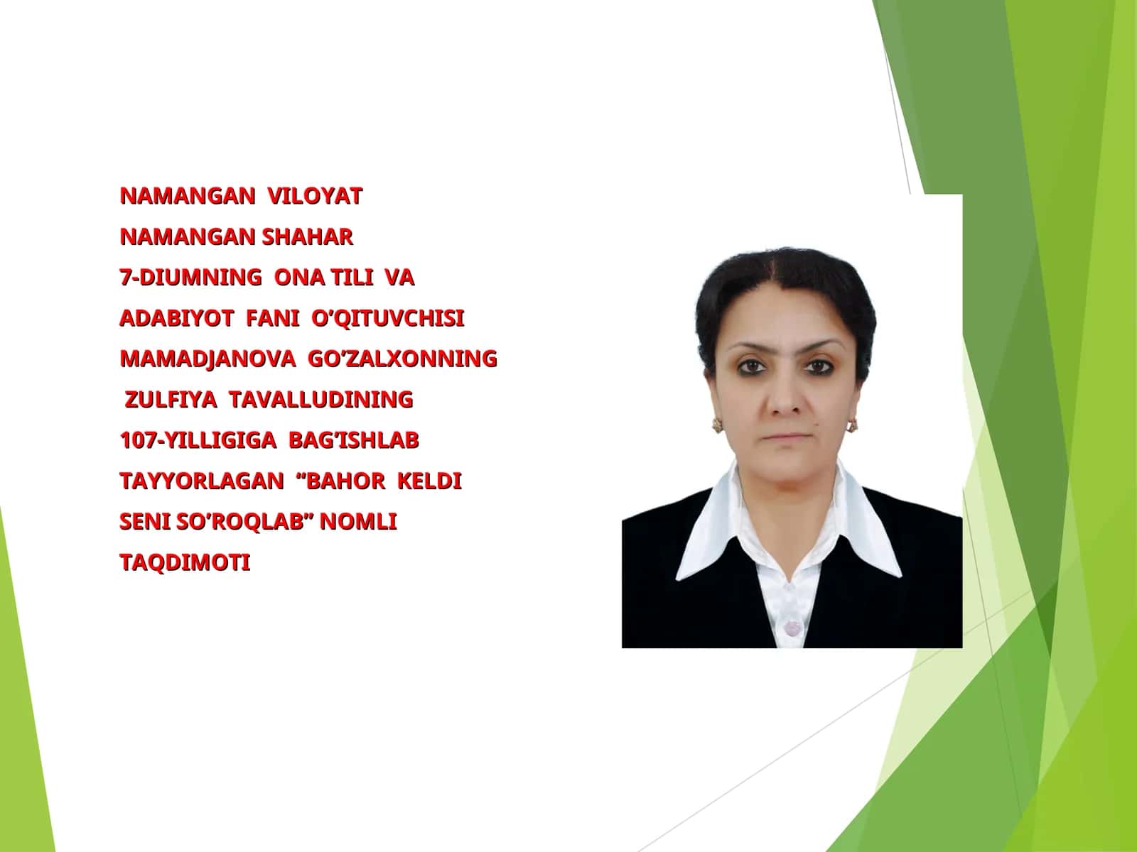 BAHOR KELDI SENI SO’ROQLAB 1