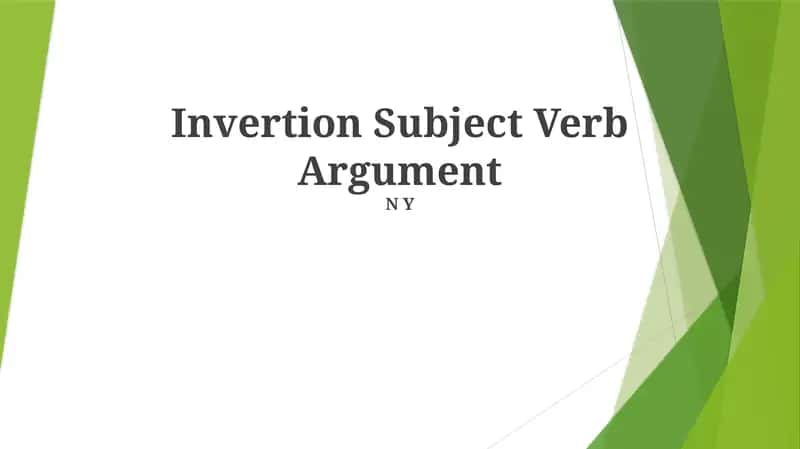 Inversion 1