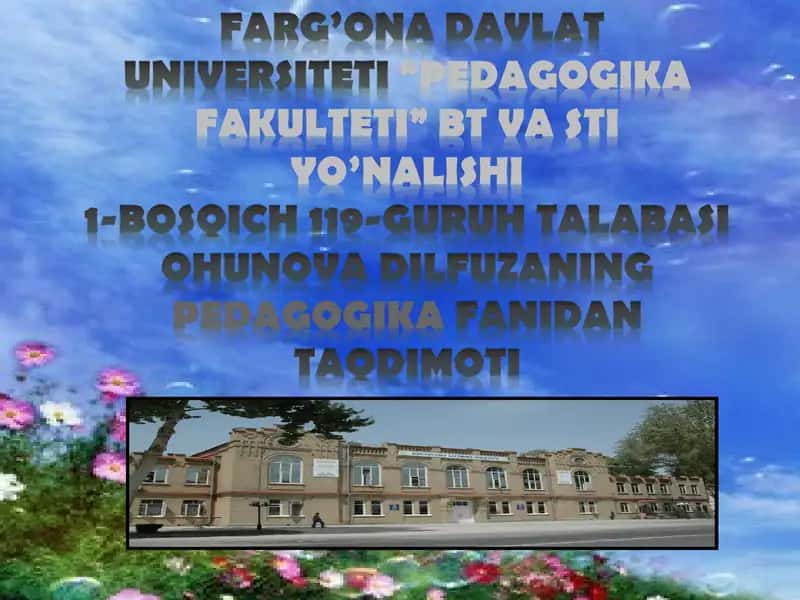 JАHОN ОTIN UVАYSIYNING PEDAGOGIK QARASHLARI 1
