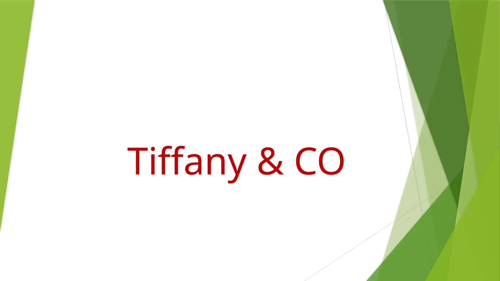 Tiffany & Company 1