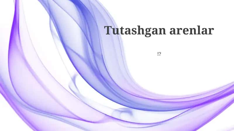 Bog'langan sohalar misollari 1