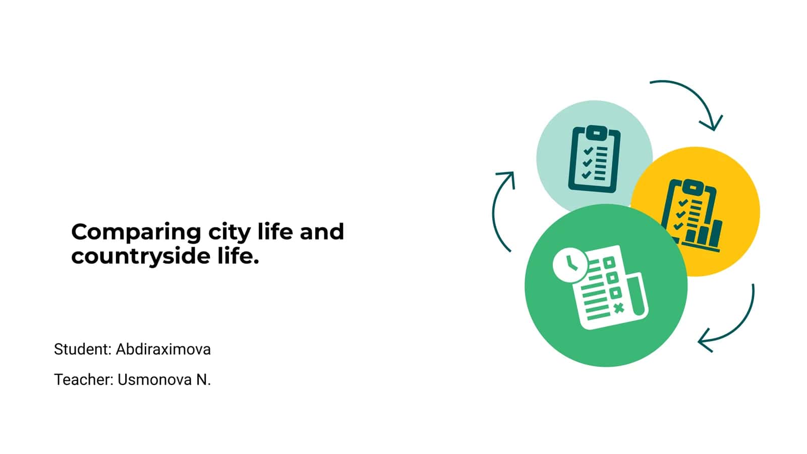 City Life vs Countryside Life 1