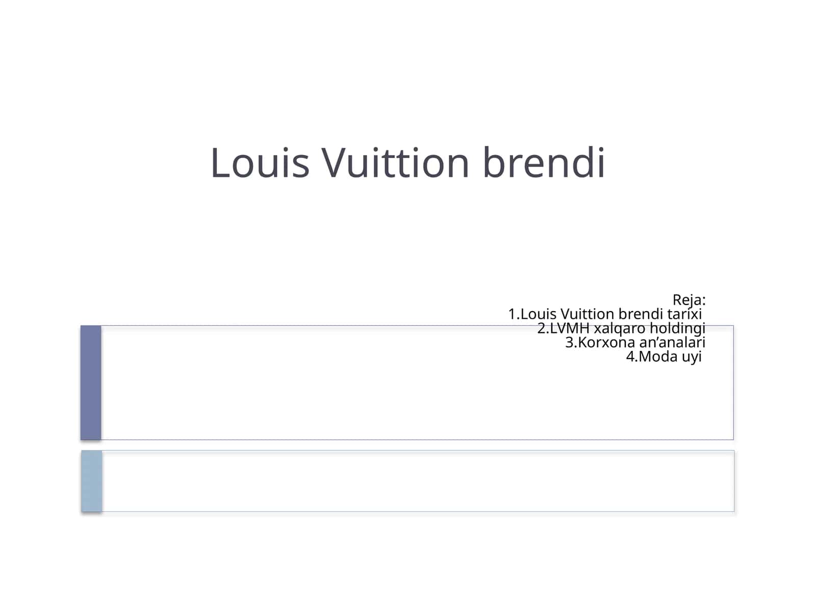 Louis Vuittion brendi 1