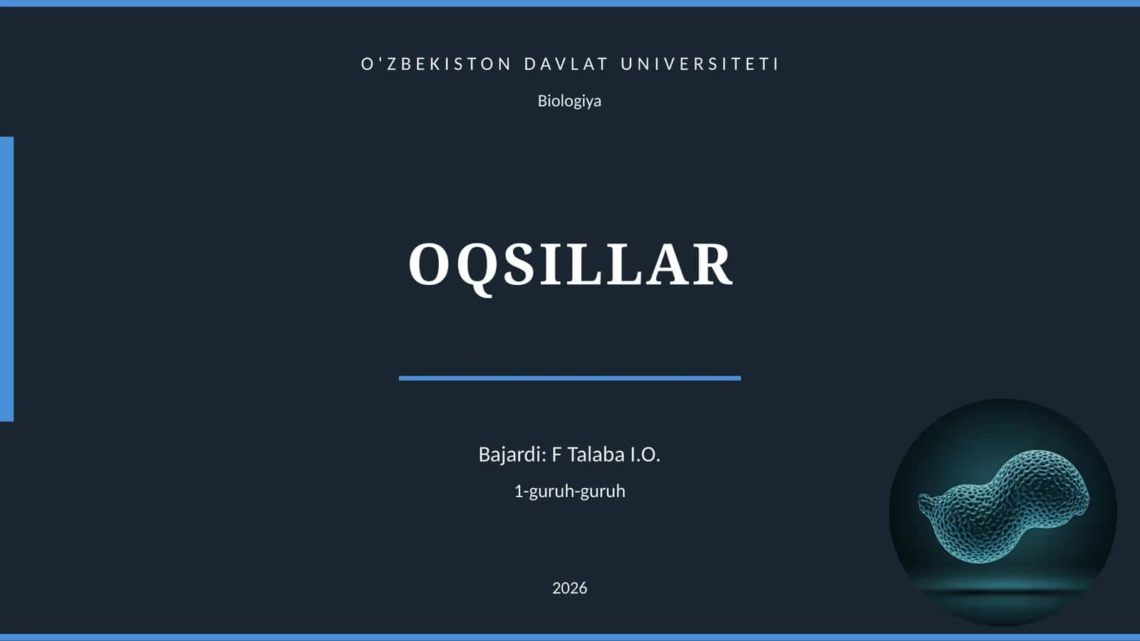 OQSILLAR 1