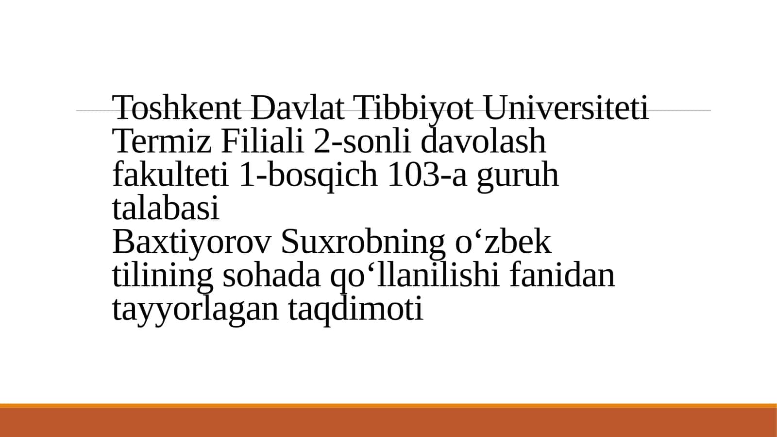 Sintaksis. gap bo'laklari 1