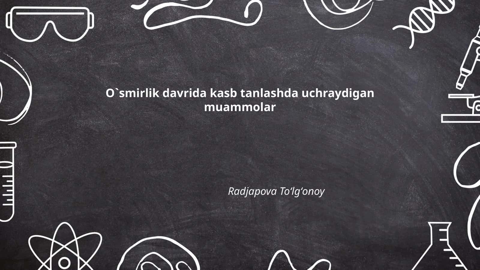 O`smirlik davrida kasb tanlashda uchraydigan muammolar 1