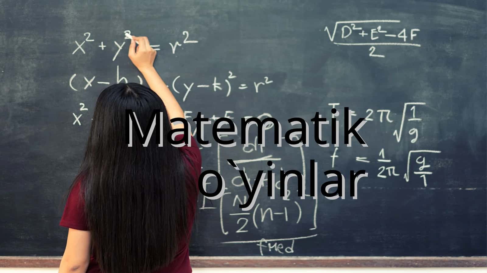 Matematik o`yinlar 1