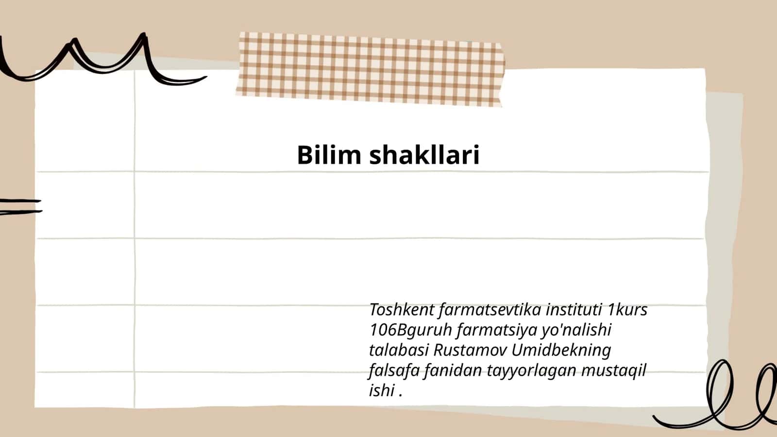Bilim shakllari 1