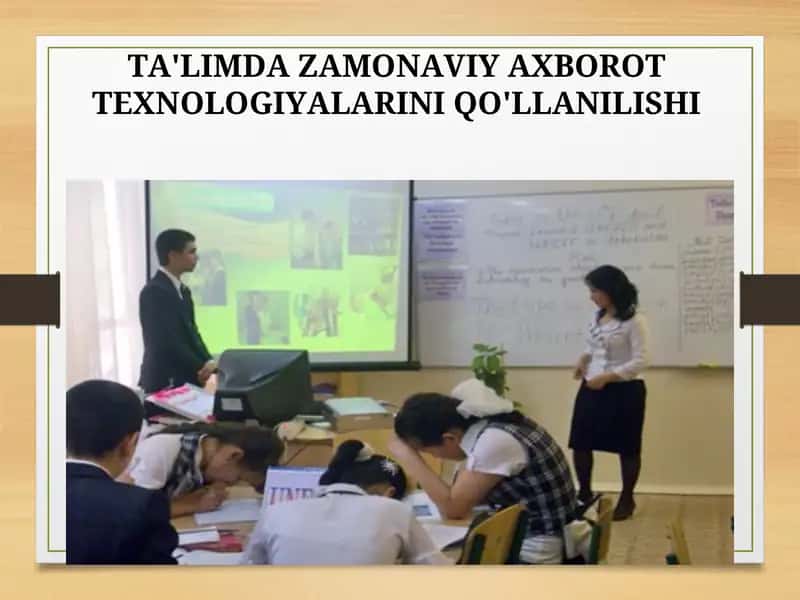 Zamonaviy axborot texnologiyalari 1