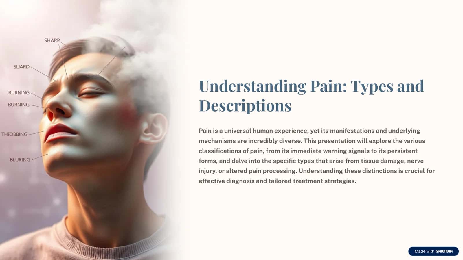 Understanding Pain: Types and Descriptions 1