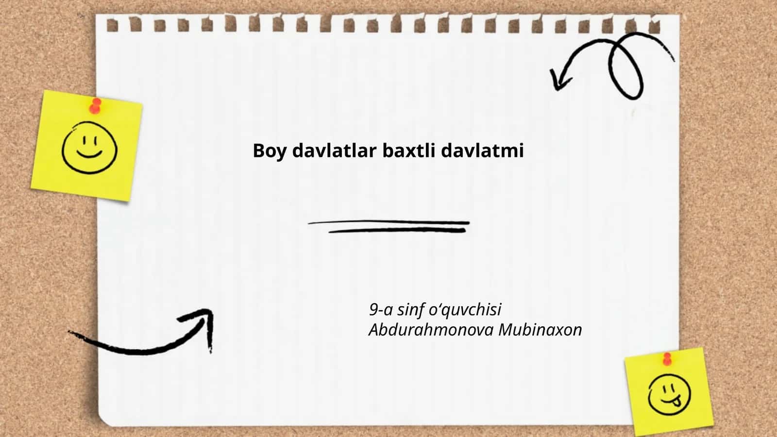 Boy davlatlar baxtli davlatmi 1