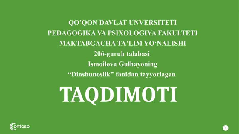 Diniy ekstremizim va terrorizmning mohiyati 1