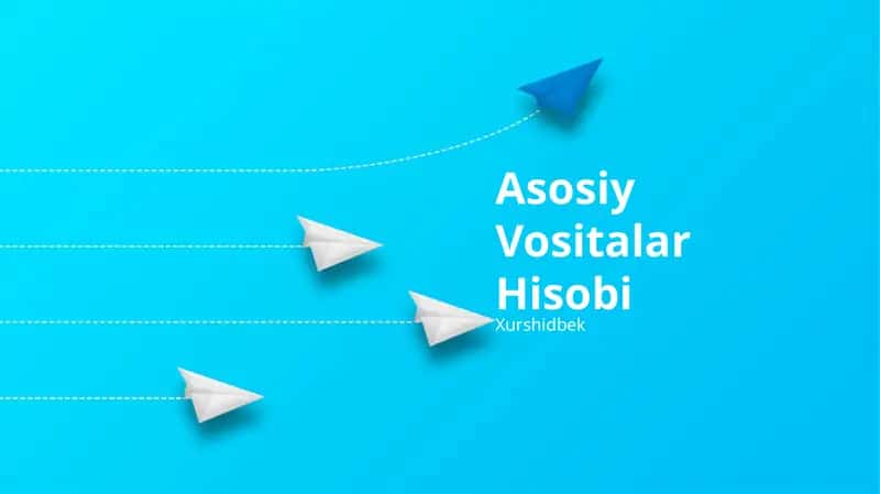 Assosiy Vositalar Hisobi 1