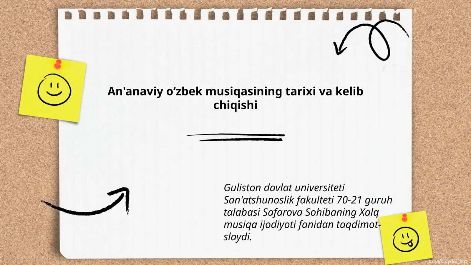 An'anaviy oʻzbek musiqasining tarixi va kelib chiqishi 1