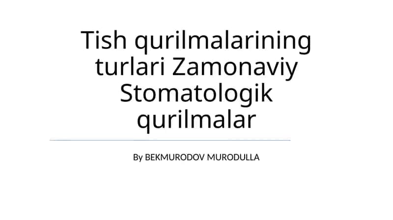 Ortodontik breketlar 1