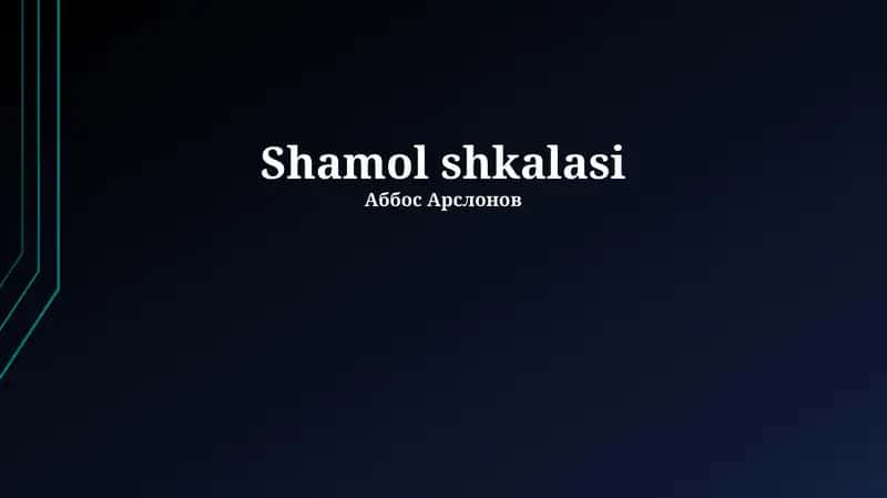 Shamol shkalasi 1