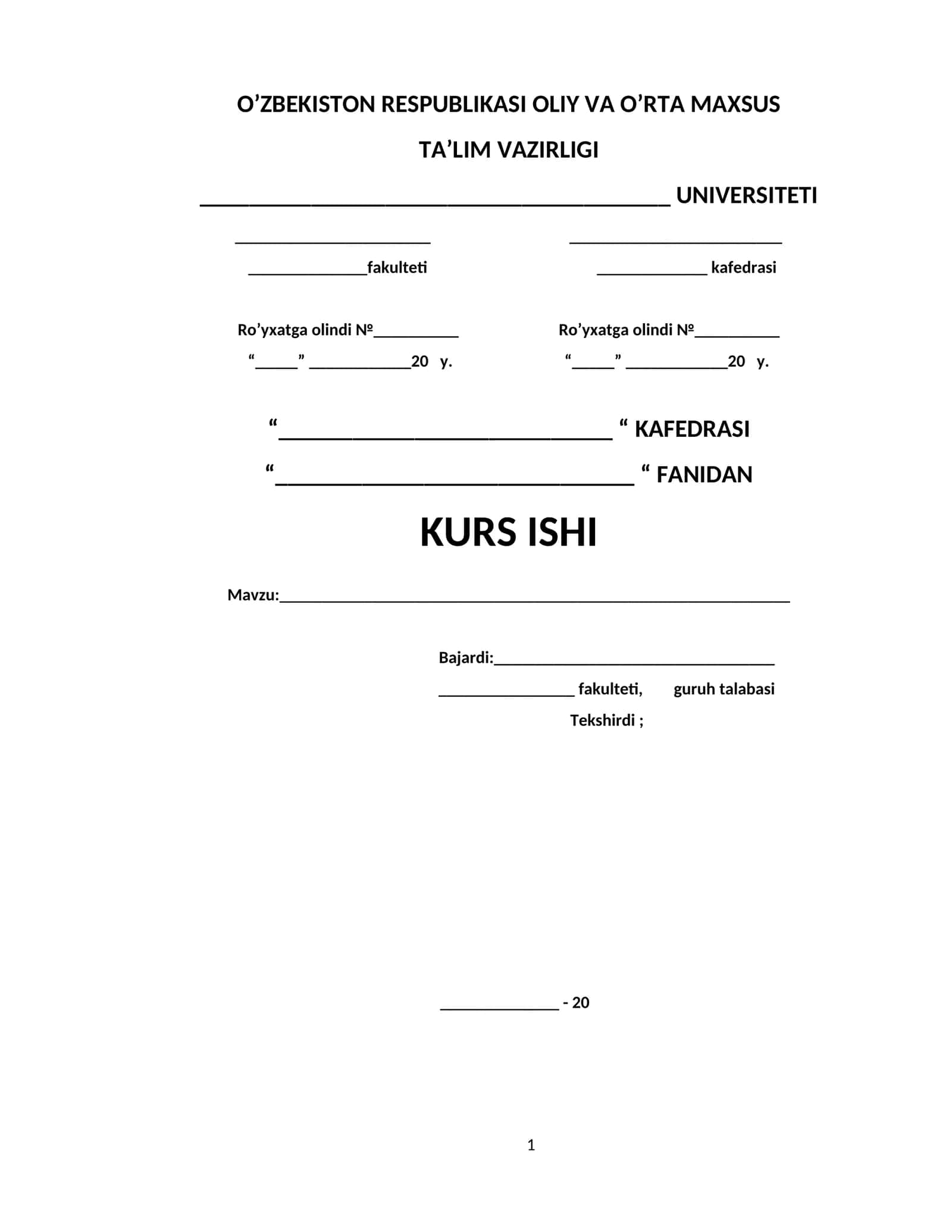 BARGLARNING MORFOLOGIK VA ANATOMIK TUZILISHI 1