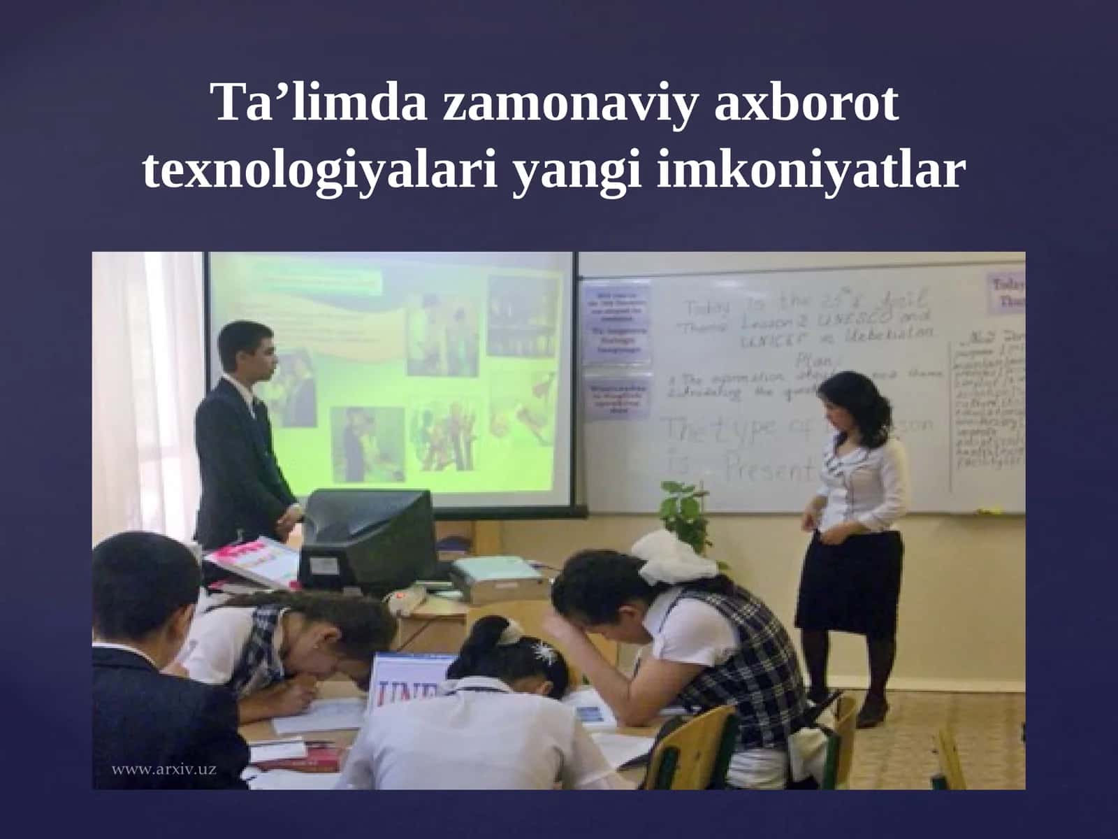 Zamonaviy axborot texnologiyalari 1
