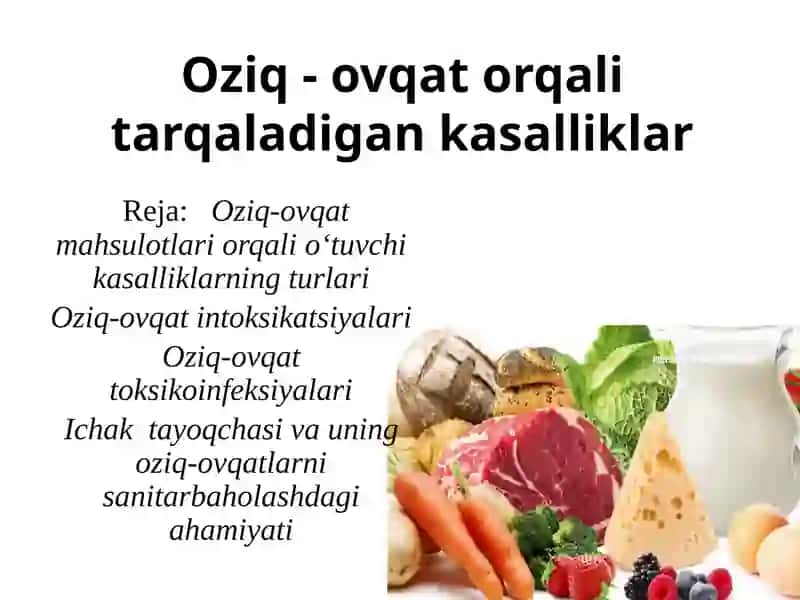 Oziq-ovqat mahsulotlari
