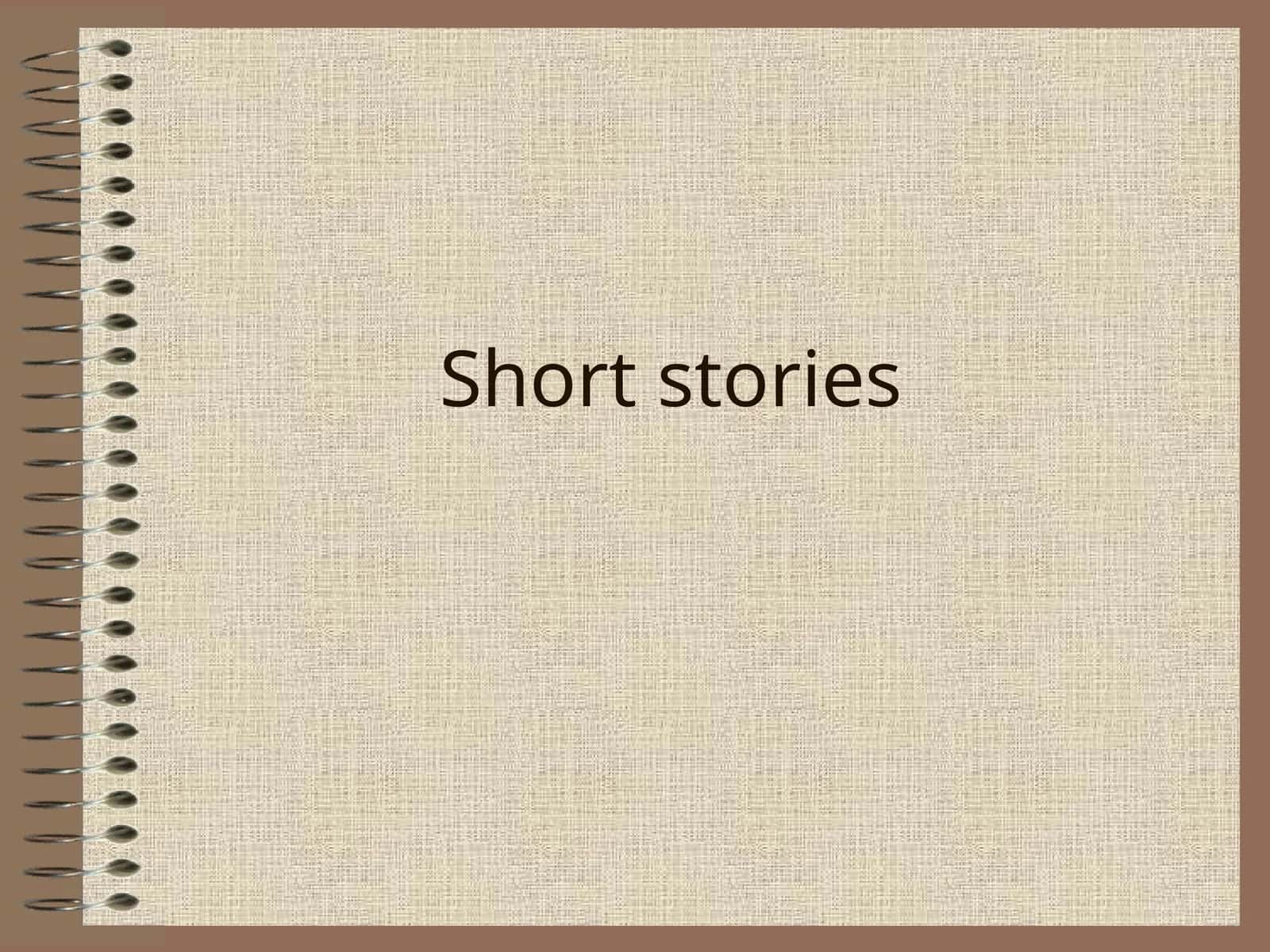 Short stories 1