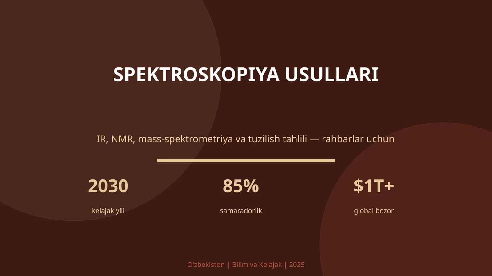 SPEKTROSKOPIYA USULLARI 1