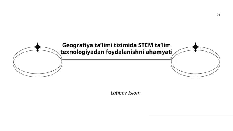 Geografiya taʼlimi tizimida STEM taʼlim 1