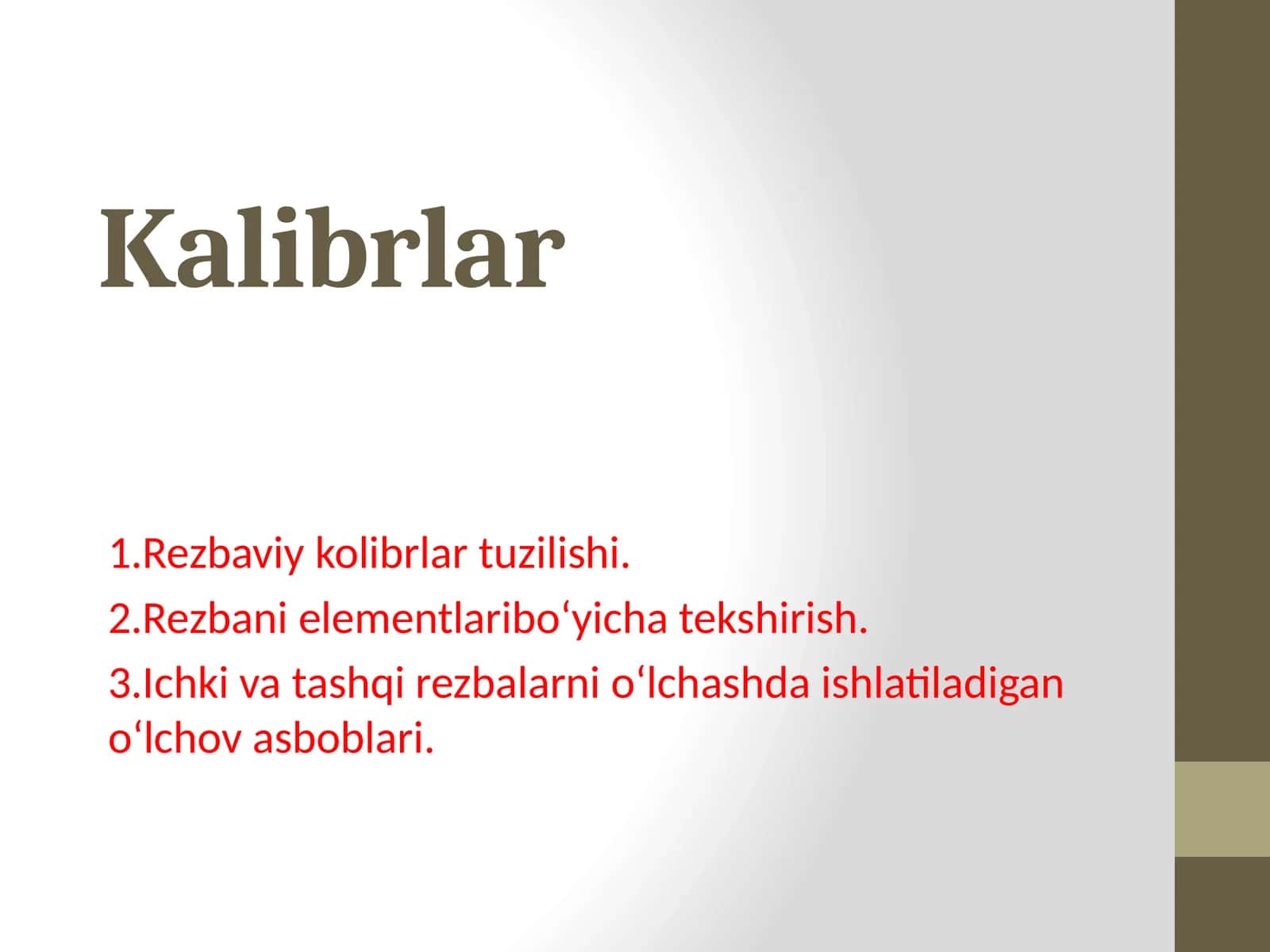 Kalibrlar 1