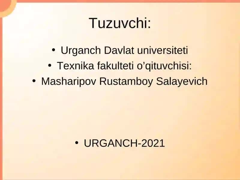 Zarrachaning O nuqtasiga nisbatan impuls momenti