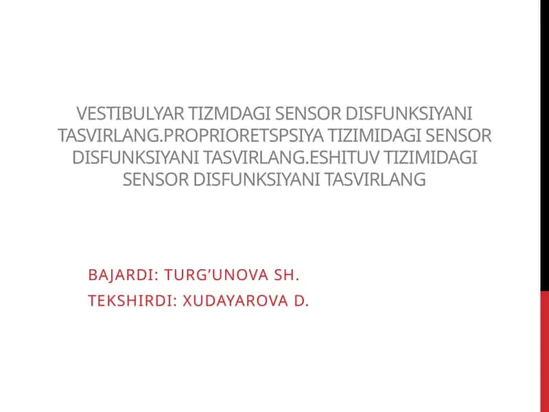 Vestibulyar apparat 1