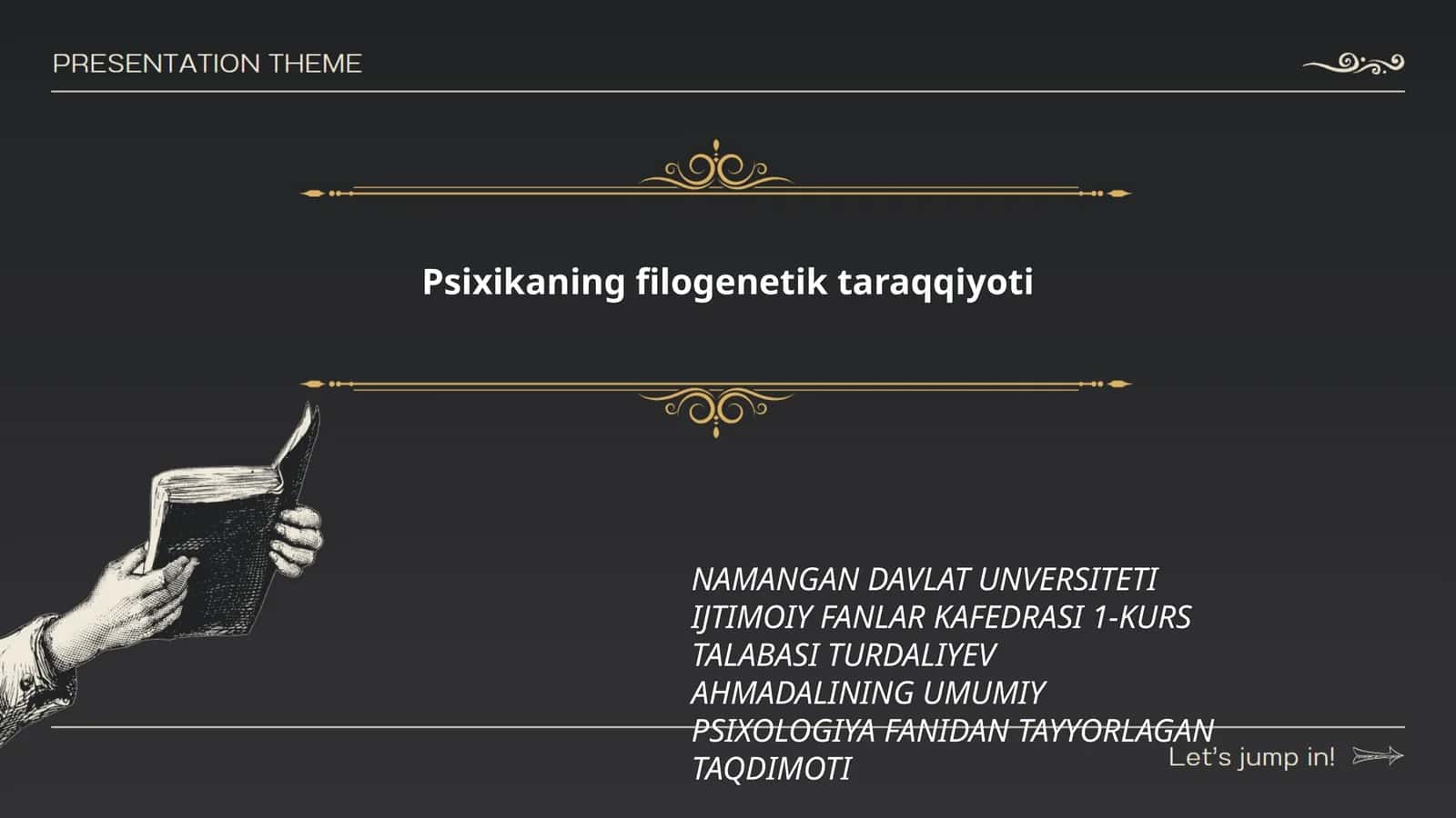 Psixikaning filogenetik taraqqiyoti 1