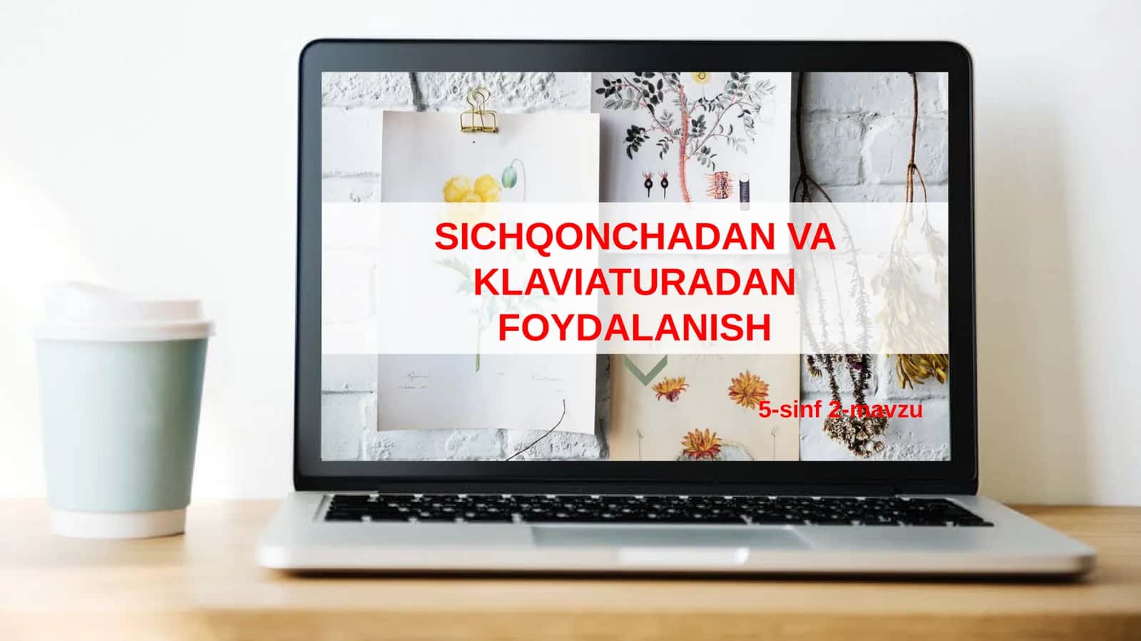 SICHQONCHADAN VA KLAVIATURADAN FOYDALANISH 1
