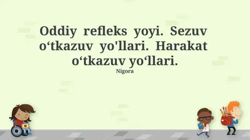 Oddiy refleks yoyi 1