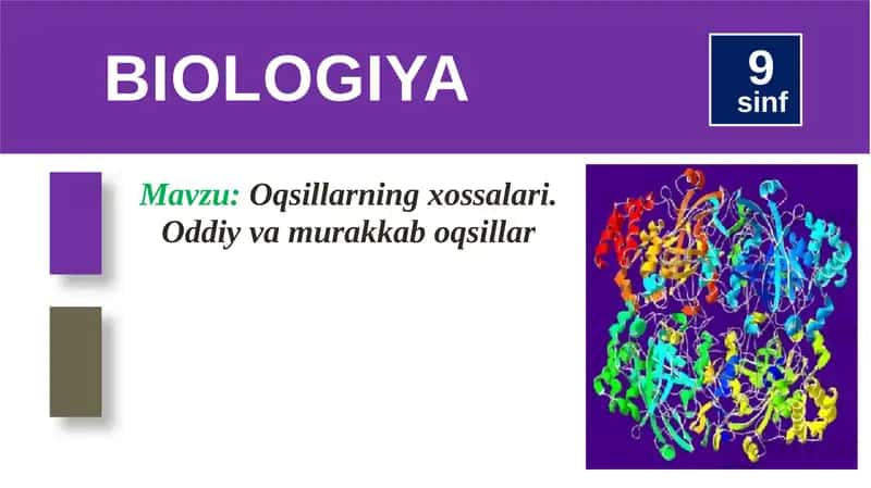Biologiya 9-sinf 1