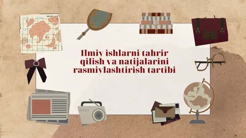 Ilmiy ishlar natijalarini rasmiylashtirish tartibi 1