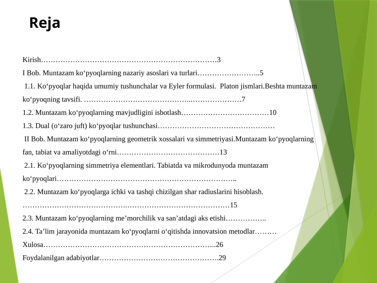 60540100 – MATEMATIKA TA’LIM YOʻNALISHI 1