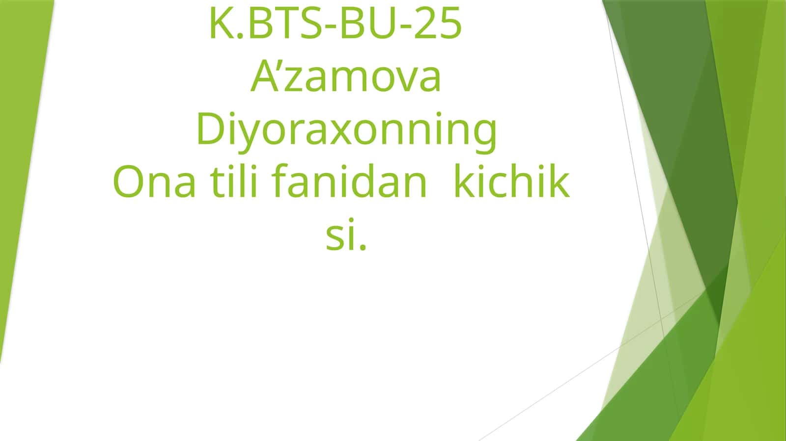 OTLARNING TUZILISHIGA KO’RA TURLARI 1