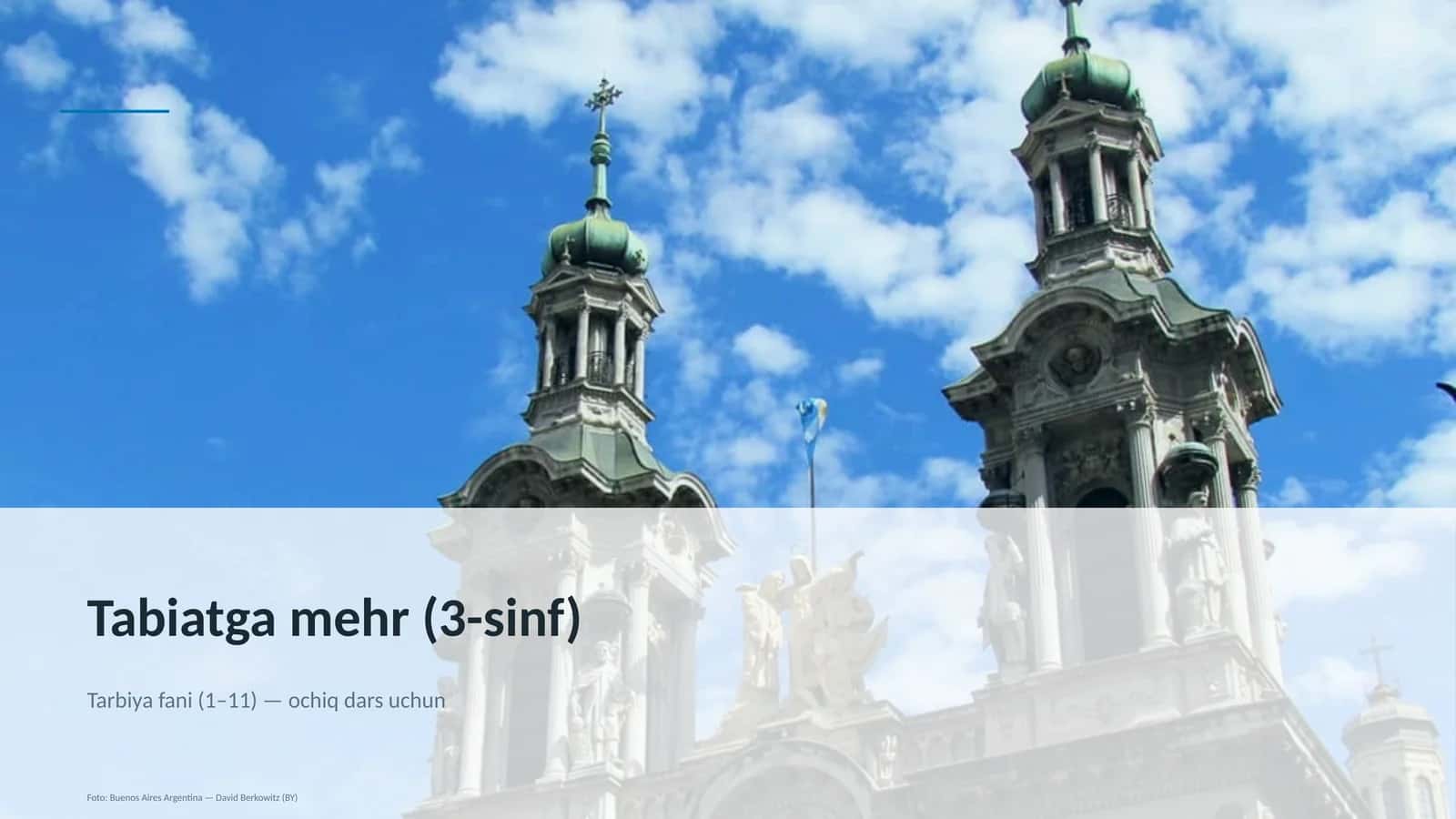 Tabiatga mehr (3-sinf) 1