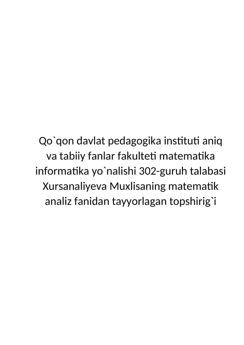 Chiziqli bir jinsli bo`lmagan tenglamalar 1