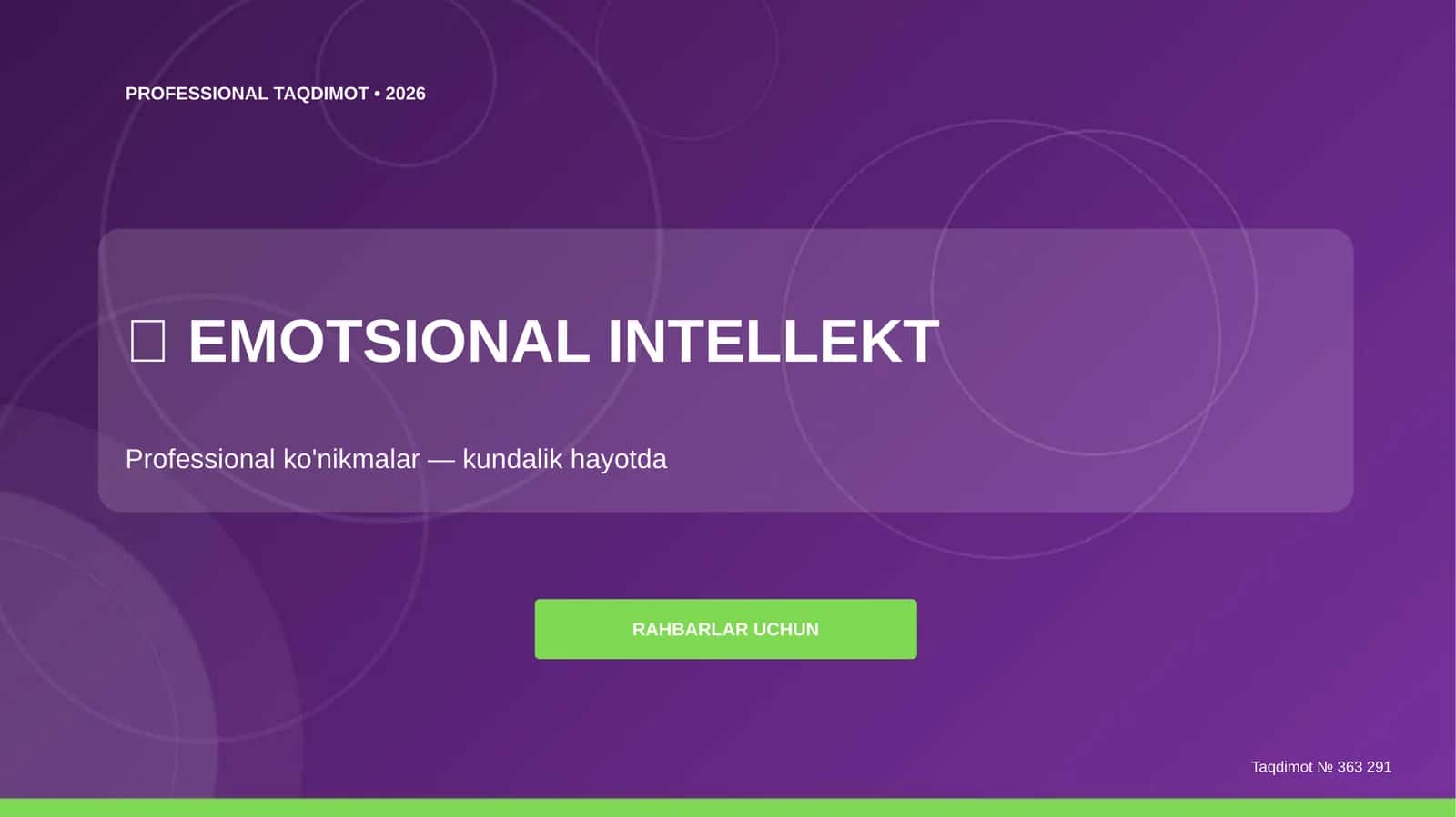 Professional Taqdimot 2026 1